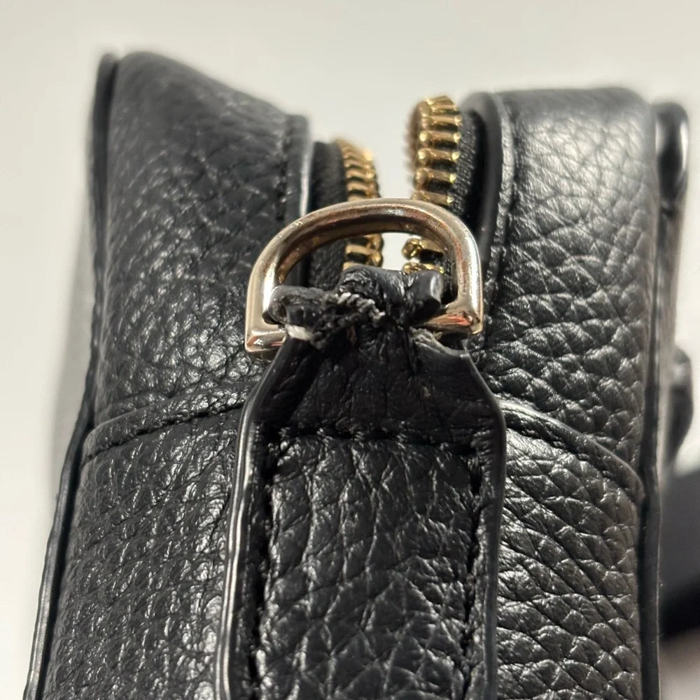 Kate Spade New York Hayes‎ Street Black Tassel Crossbody Bag Leather Minimalist